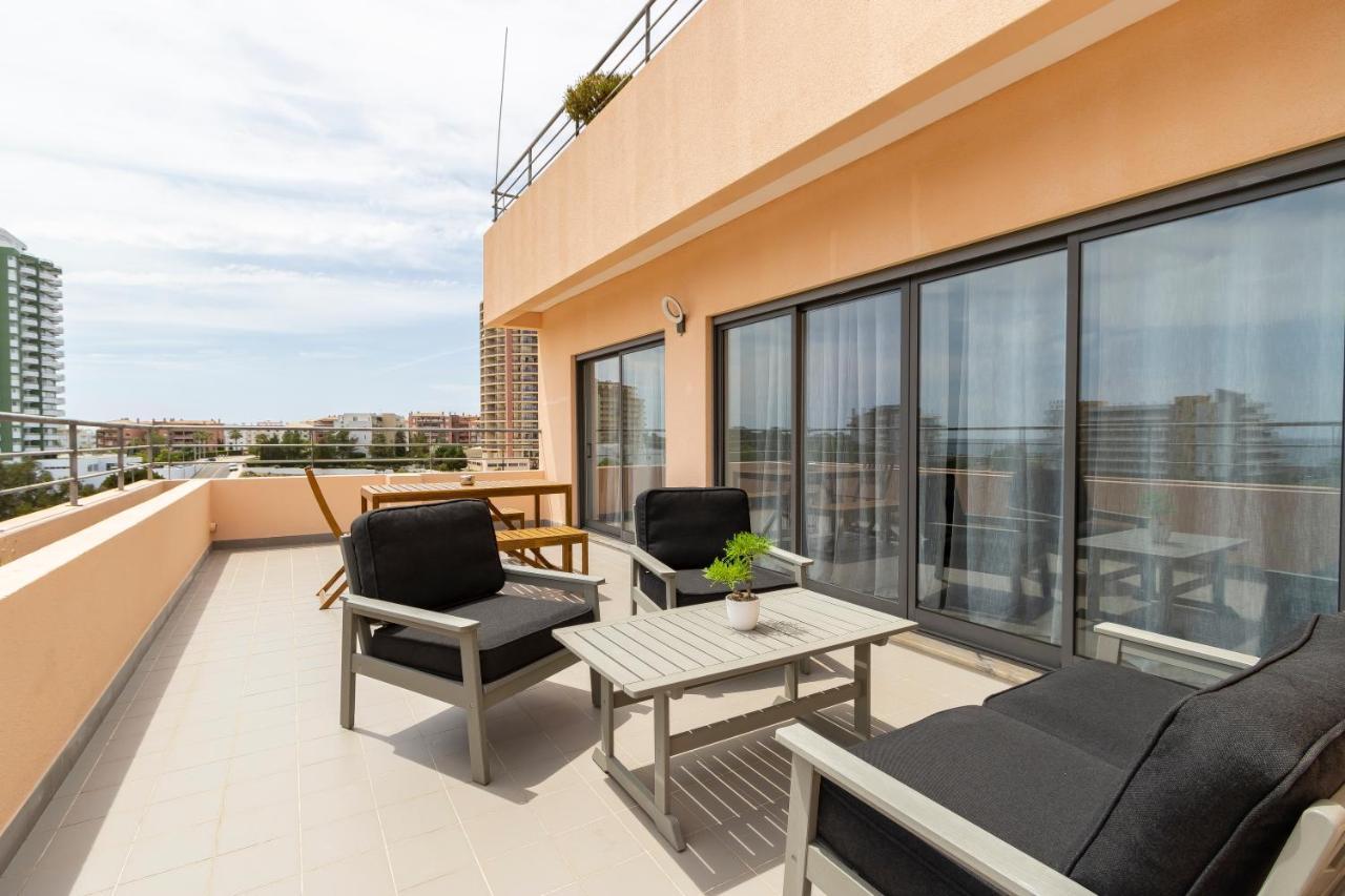 Amazing Sea View Apartment Praia Da Rocha Portimão Kültér fotó